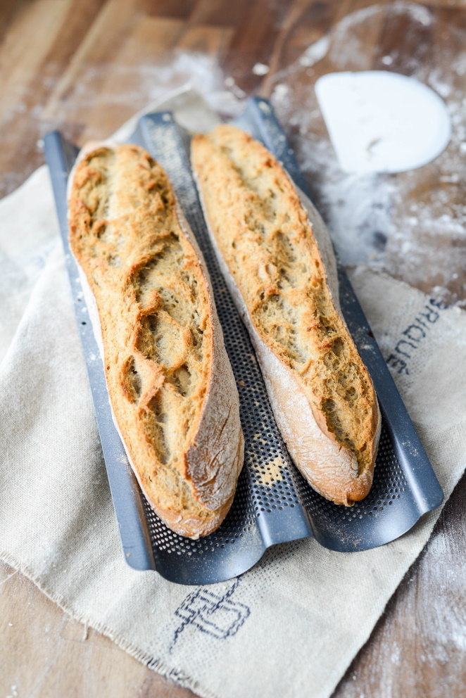 Buchweizen Baguette - Bretonisches Baguette Baguette-Backblech-aurelie