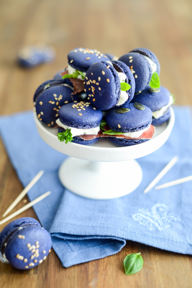  Salzige Macaron Mit Schinken