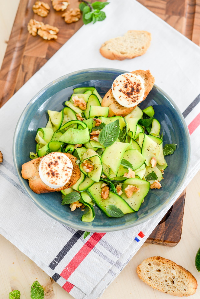  Zucchini Salat Ziegenkäse 3