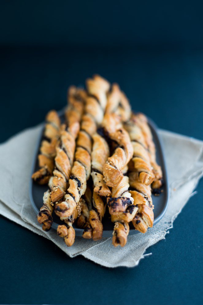 Fingerfood - schnelle & einfache Ideen für ein Buffet rollchen-mit-tapenade-fingerfood