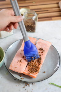 Lachs mit Lauch-Fondue (Fondue de poireau au saumon) DSC_1656 200x300