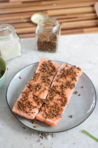 Lachs mit Lauch-Fondue (Fondue de poireau au saumon) DSC_1658 200x300