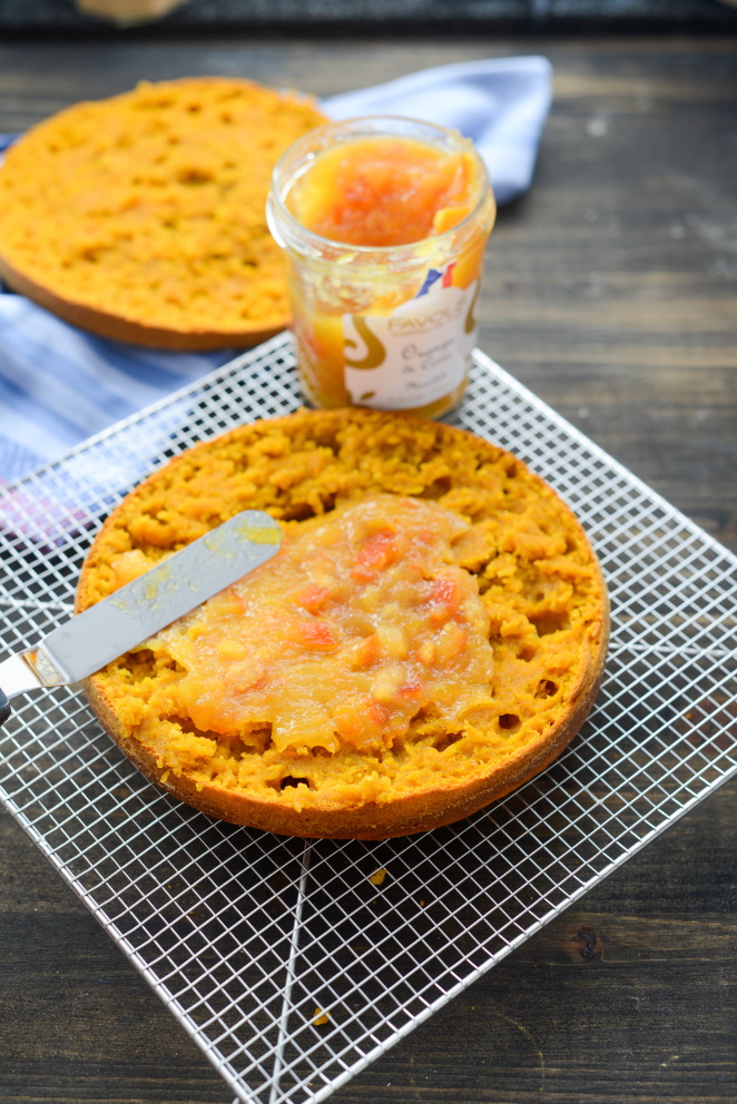 Süßkartoffelkuchen mit Orangen und vielen Vitaminen Rezept