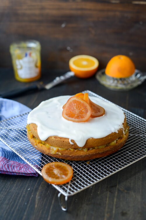 Süßkartoffelkuchen mit Orangen und vielen Vitaminen Rezept