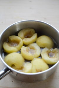 Tarte Bourdaloue Apfel-Zimt Pochierte Apfel Mit Zimt 200x300