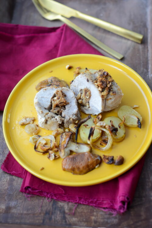 Schweinefilet mit Waldpilzen und Cognac Sauce Rezept