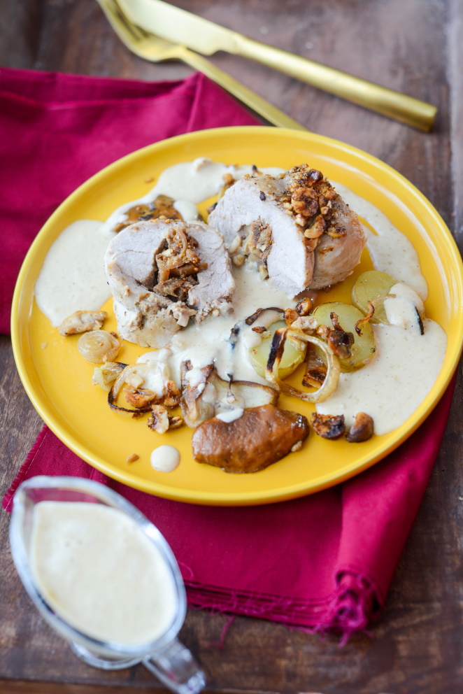 Schweinefilet mit Waldpilzen und Cognac Sauce Rezept