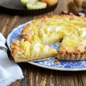 Tarte Bourdaloue Apfel-Zimt