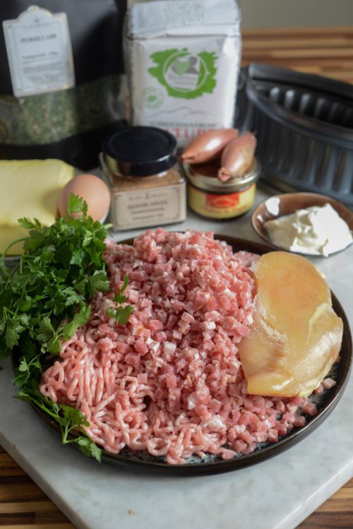 Waldpastete im Teigmantel Paté forestier en croûte Rezept