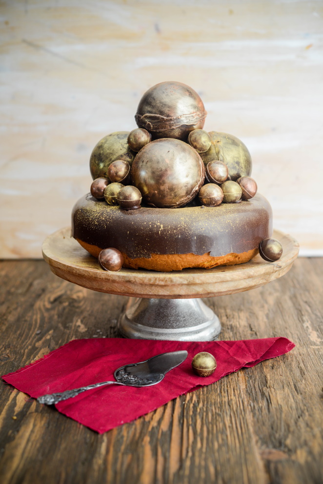 Weihnachtskugeln Kuchen weihnachtskugel-Kuchen