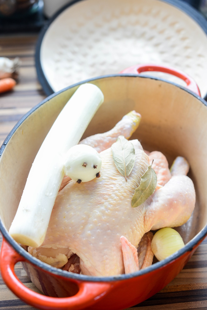 Poule au pot Rezept