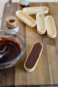 Schoko-Karamell-Tartelettes Oblong Tartelette 200x300