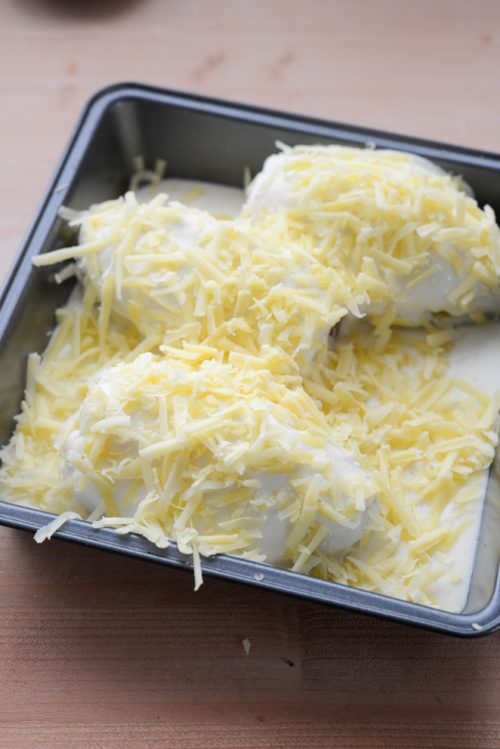 Chicorée-Schinken-Gratin (Endives au jambon) Rezept