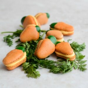 Karotten Macarons