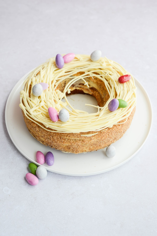  Osternest Kuchen Mit Earl Grey