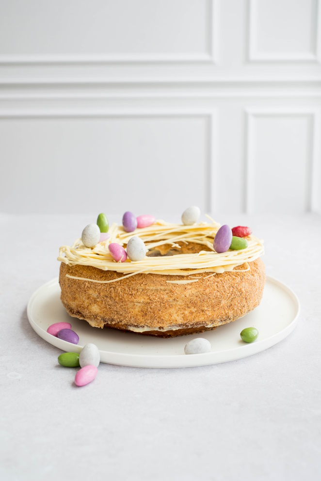  Osternest Kuchen Mit Tee