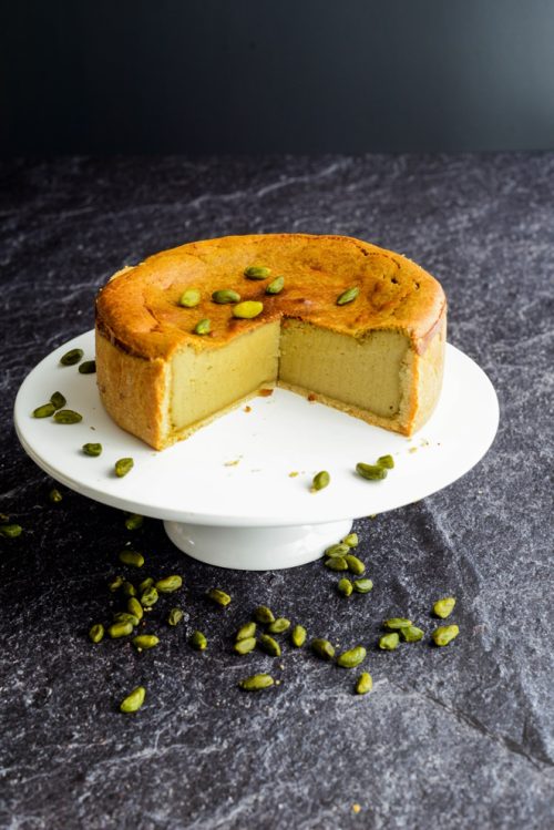Flan pâtissier mit Pistazien Rezept
