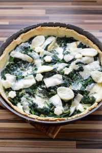 Spinat-Quiche zu Ostern Spinat Quiche Backen 2 200x300
