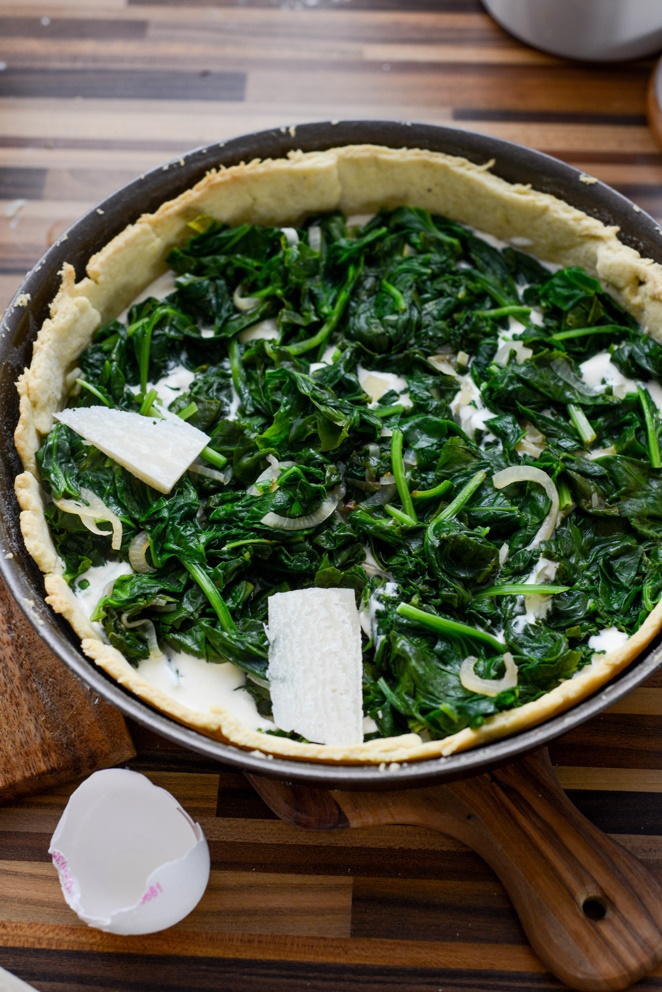 Spinat-Quiche zu Ostern Rezept