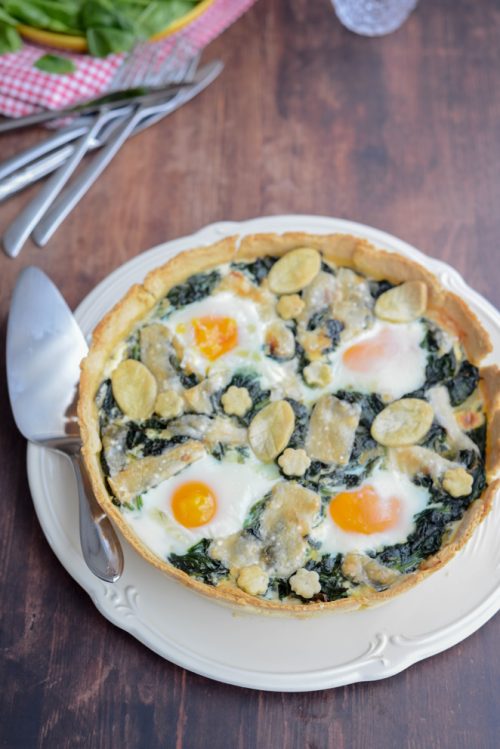 Spinat-Quiche zu Ostern Rezept