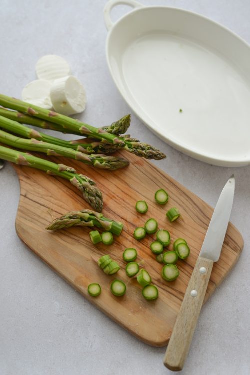 Clafoutis mit Spargel Rezept