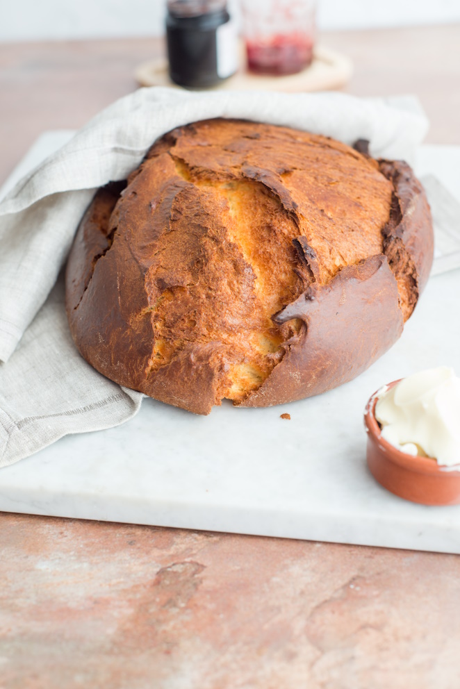 Gâche mit Rum gache-einfach-rezept