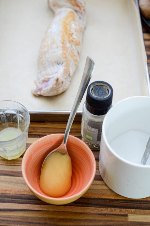 Schweinefilet mit Frühlingsgemüse Rezept