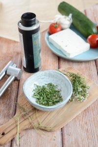 Feta und Gemüse "en papillote" Feta Papillote Rezept 2 200x300