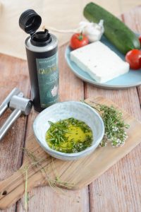Feta und Gemüse "en papillote" Feta Papillote Rezept 3 200x300