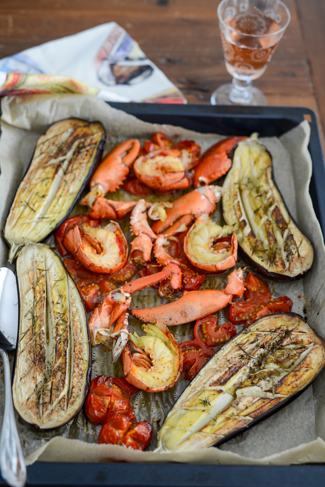 Hummer mit Sommergemüse Rezept