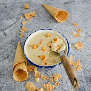 Haselnuss-Eis selber machen