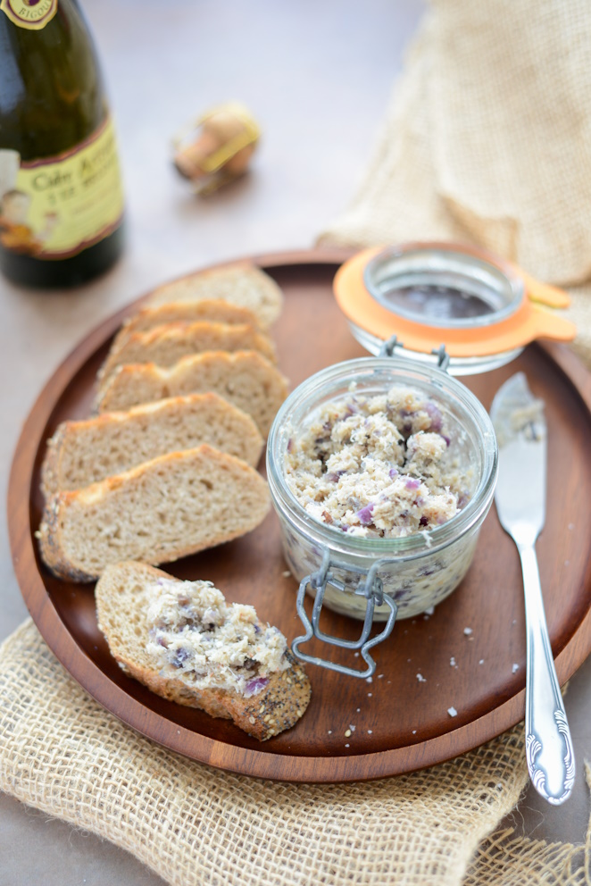 Krebs-Rillettes mit Zwiebelconfit Rezept