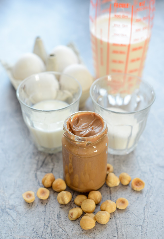 Haselnuss-Eis selber machen Rezept