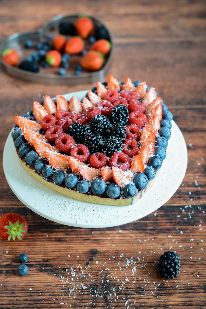 Rote Beeren Tarte Rezept