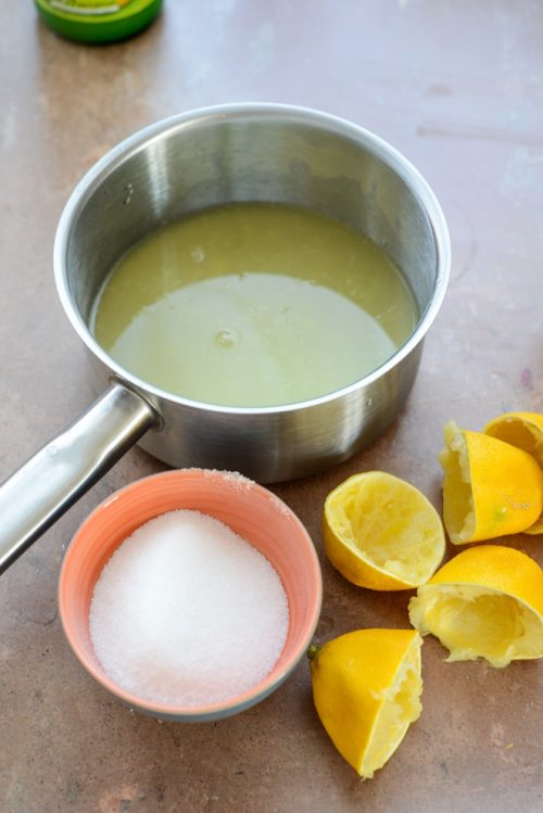 Zitronensorbet Rezept