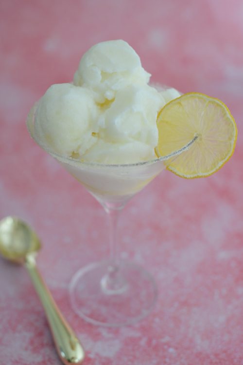 Zitronensorbet Rezept