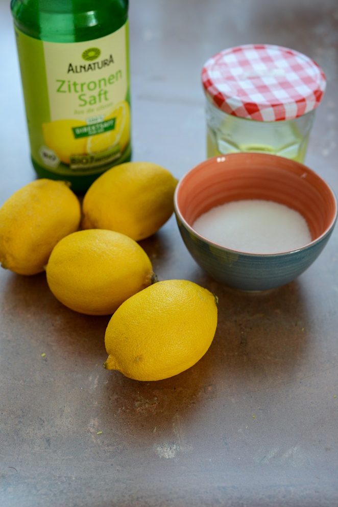 Zitronensorbet Rezept