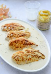 Hähnchen mit Senf-Sauce Hähnchen Mit Senf Sauce 11 1 208x300