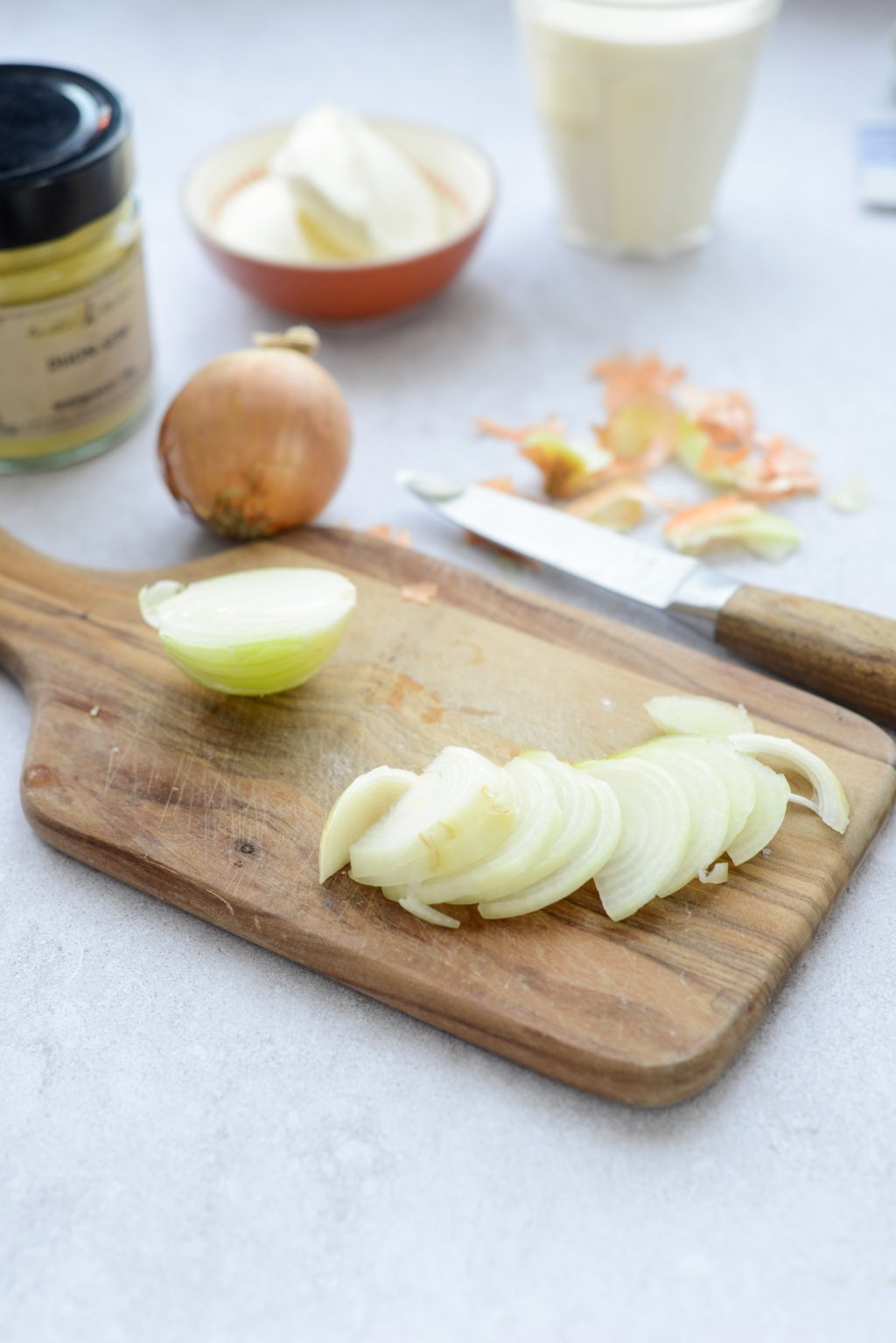 Hähnchen mit Senf-Sauce Rezept