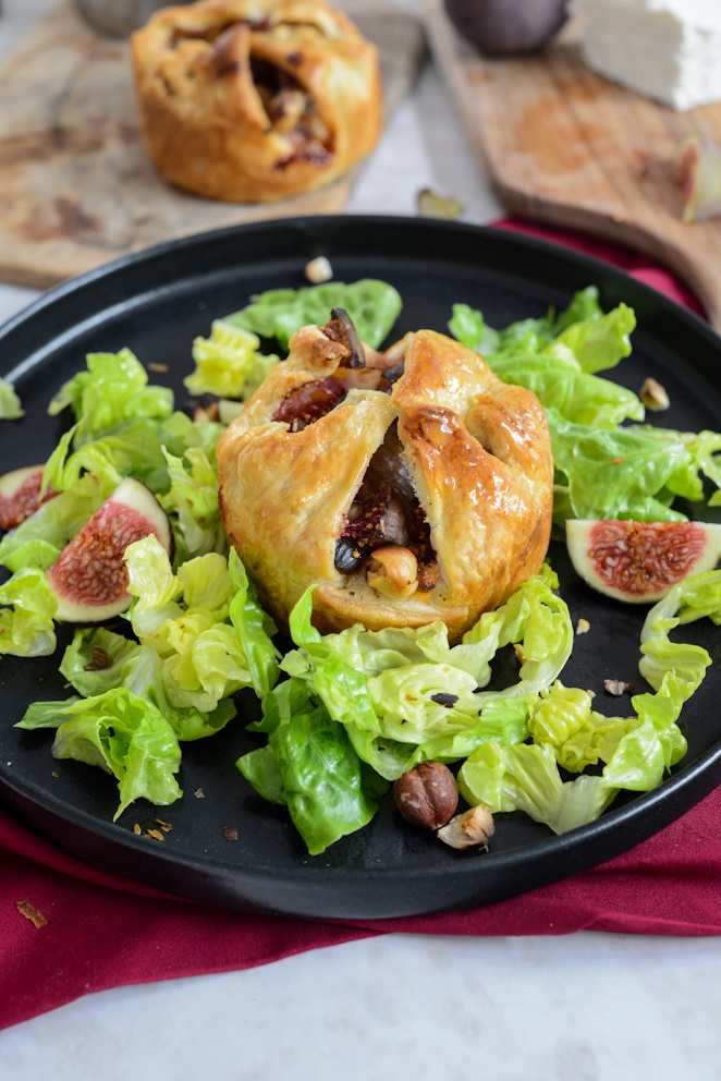 Taschen mit Feigen und Ziegenkäse Rezept
