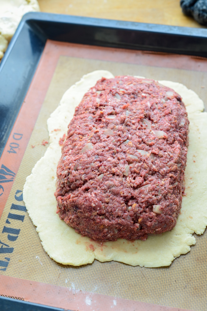 Pastete im Teigmantel ohne Backform (Pâté en croûte ohne Form) Rezept