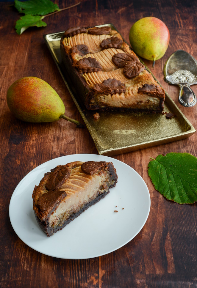 Tarte Bourdaloue mit Birnen, Schokolade und Haselnüssen tarte-bourdaloue-birnen-haselnuss-schokolade