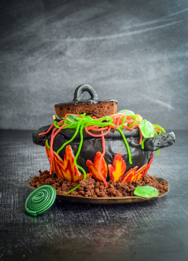  Zauberkessel Kuchen Halloween Rezept
