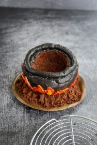 Zauberkessel Kuchen (Gâteau chaudron magique) Zauberkesselkuchen Rezept 5 200x300