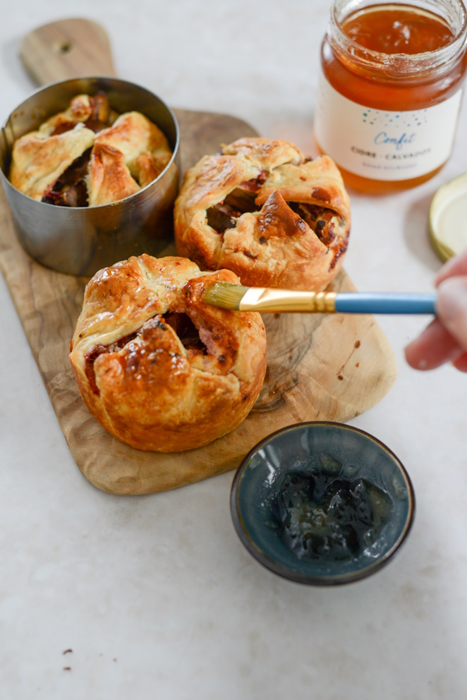 Taschen mit Feigen und Ziegenkäse Rezept