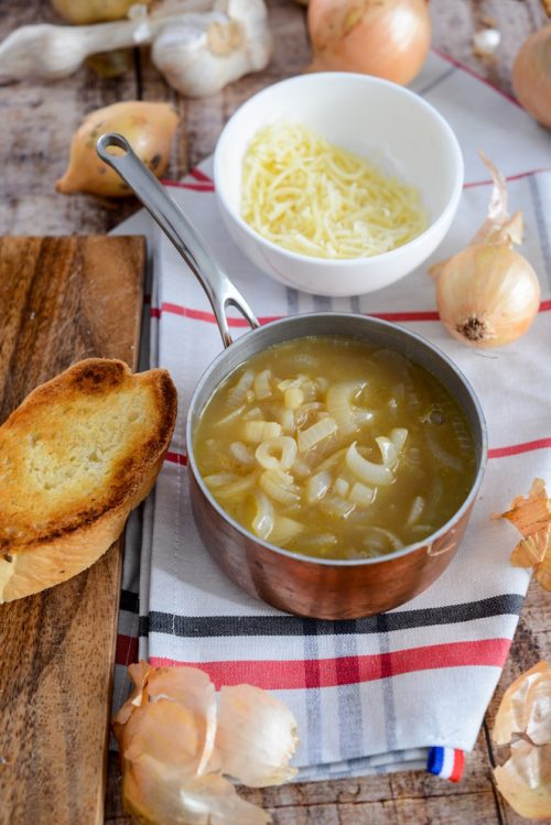 Französische Zwiebelsuppe (Soupe à l’oignon) Rezept