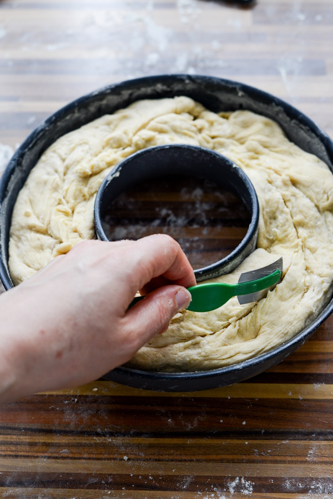 Croissant-Kranz-Brioche Rezept