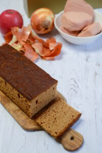 Leberwurst Pastete mit Äpfeln und Zwiebeln leberwurst-pastete-mit-apfel-4-200x300