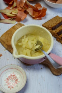 Leberwurst Pastete mit Äpfeln und Zwiebeln Leberwurst Pastete Mit Apfel 7 200x300