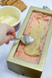 Leberwurst Pastete mit Äpfeln und Zwiebeln leberwurst-pastete-selber-machen-5-200x300